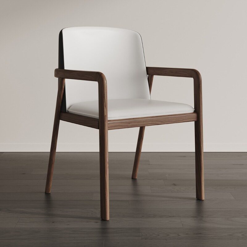 GDC Nordic Minimalist Art Solid Wood Chair Dining Chair