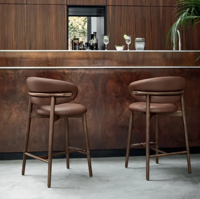 GDC Hot-Sale Luxury Customized Modern High Dining Bar Chair
