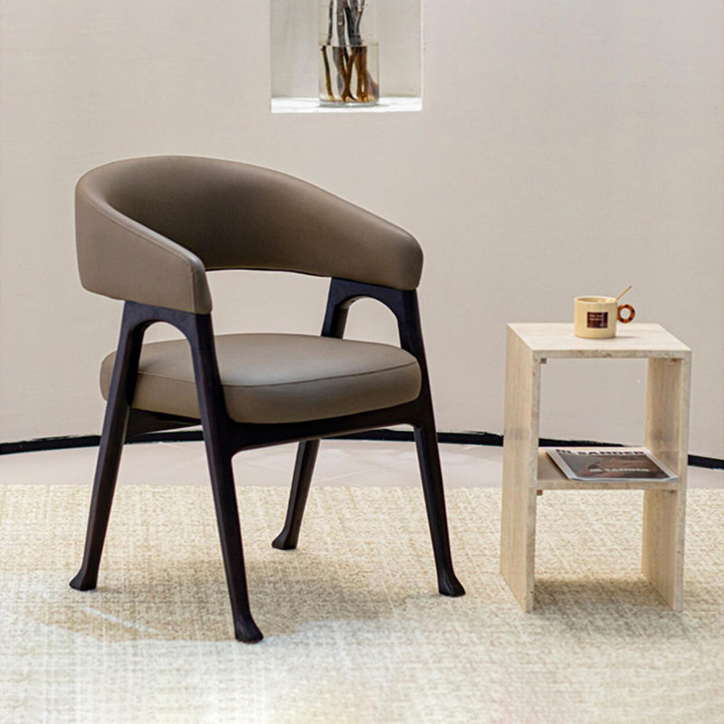 GDC Modern Style Solid Wood Dining Chair with Velvet