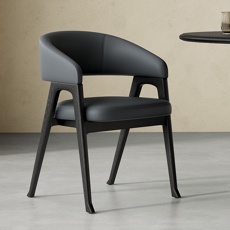 GDC Solid Wood Dining Chair Restaurant Nordic Style Cafe
