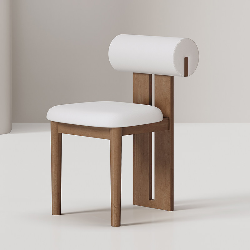 GDC Solid Wood Modern High Back Dining Chair with