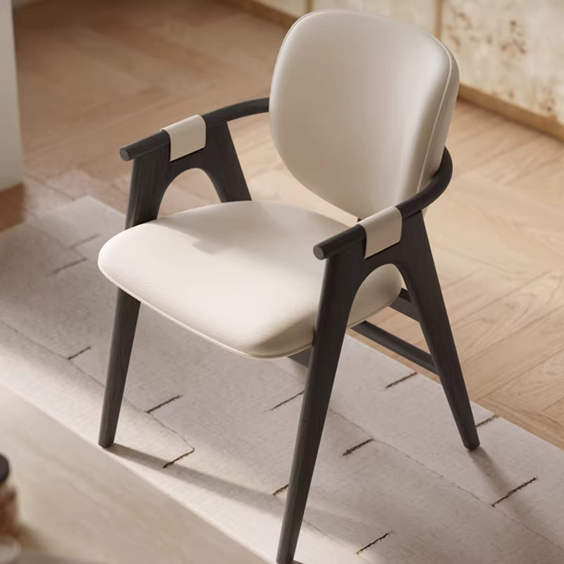 GDC Latest Designer Light Luxury Modern Dining Chair Wooden