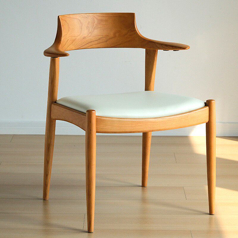 GDC Minimalist Solid Wood Chairs Simple and Modern Dining