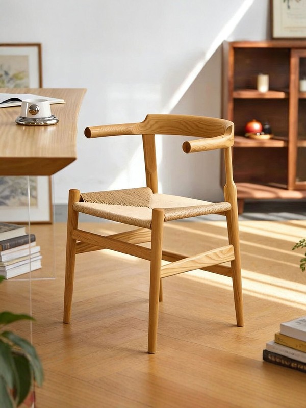 GDC Modern Rattan Seat Chairs for Cafe and Restaurant