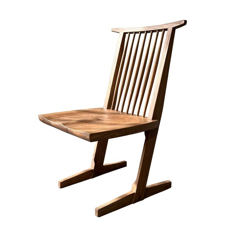 GDC Wabi Sabi Modern Wood Dining Chair Eco-Friendly Ergonomic