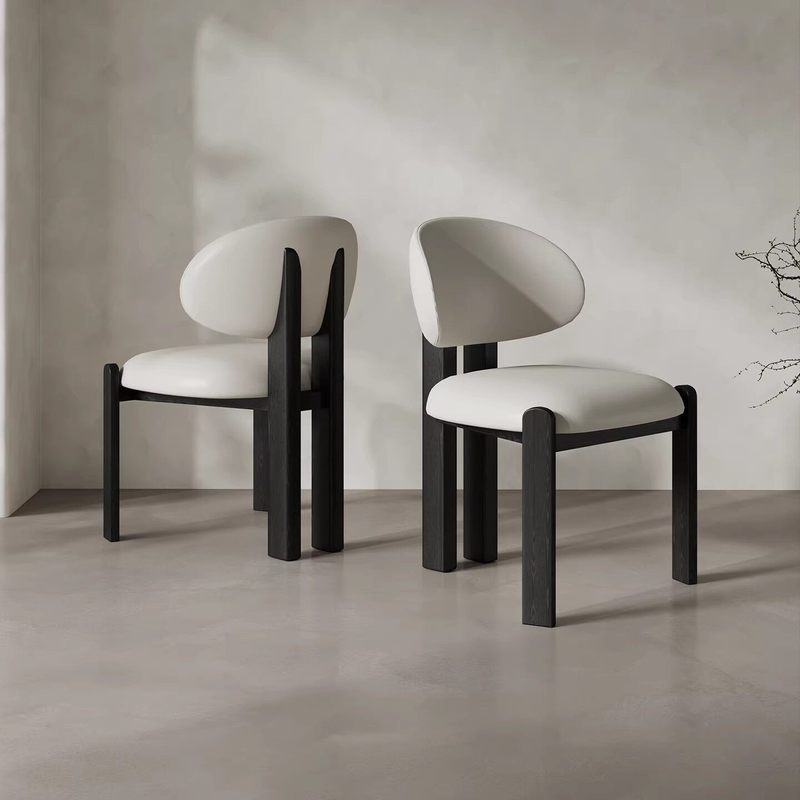 GDC Nordic Solid Wood Dining Chair Modern Simple Home