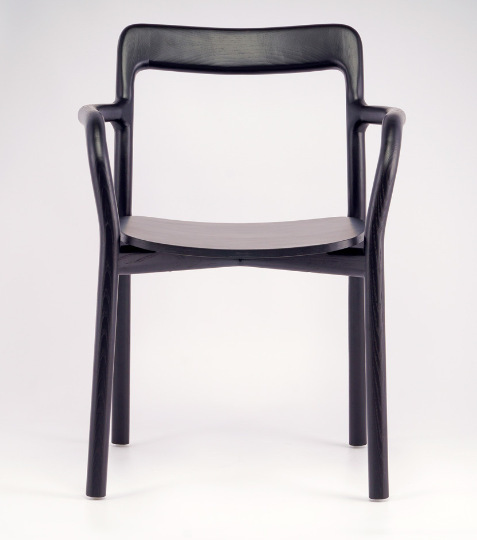 GDC Modern Restaurant Chairs Solid Wood Arm Chairs Furniture