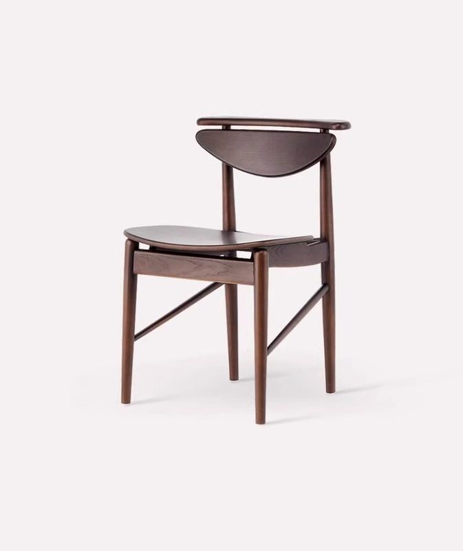 GDC Solid Wooden Ergonomic European Design Dining Chair Stable