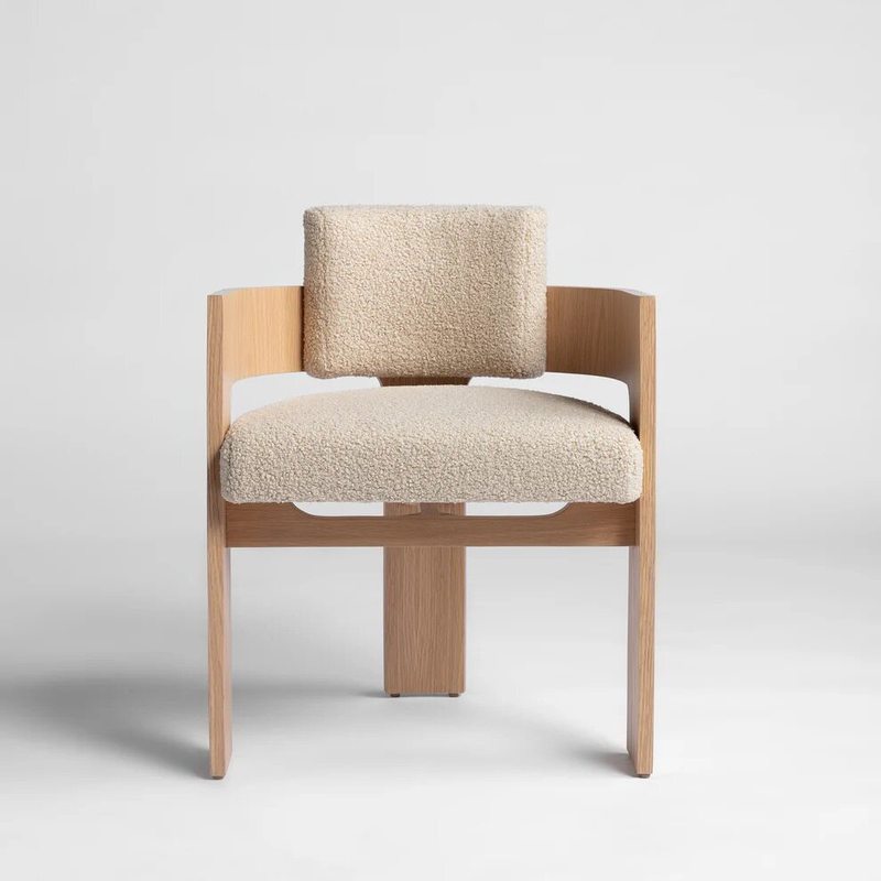 GDC Mid-century Wabi-sabi Style Designer Casual Single Chair Modern