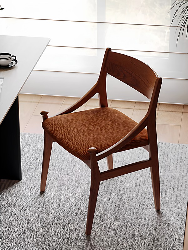 GDC Nordic Retro Style Hotel Restaurant Wooden Dining Chair