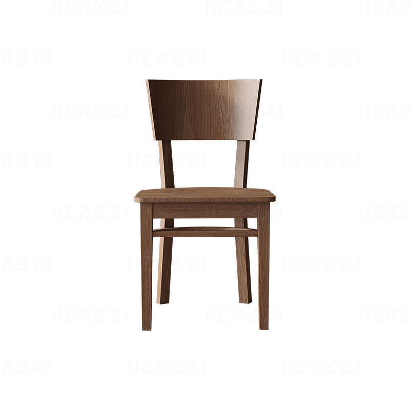GDC Ancient Nordic Solid Wood Dining Chair Home Modern