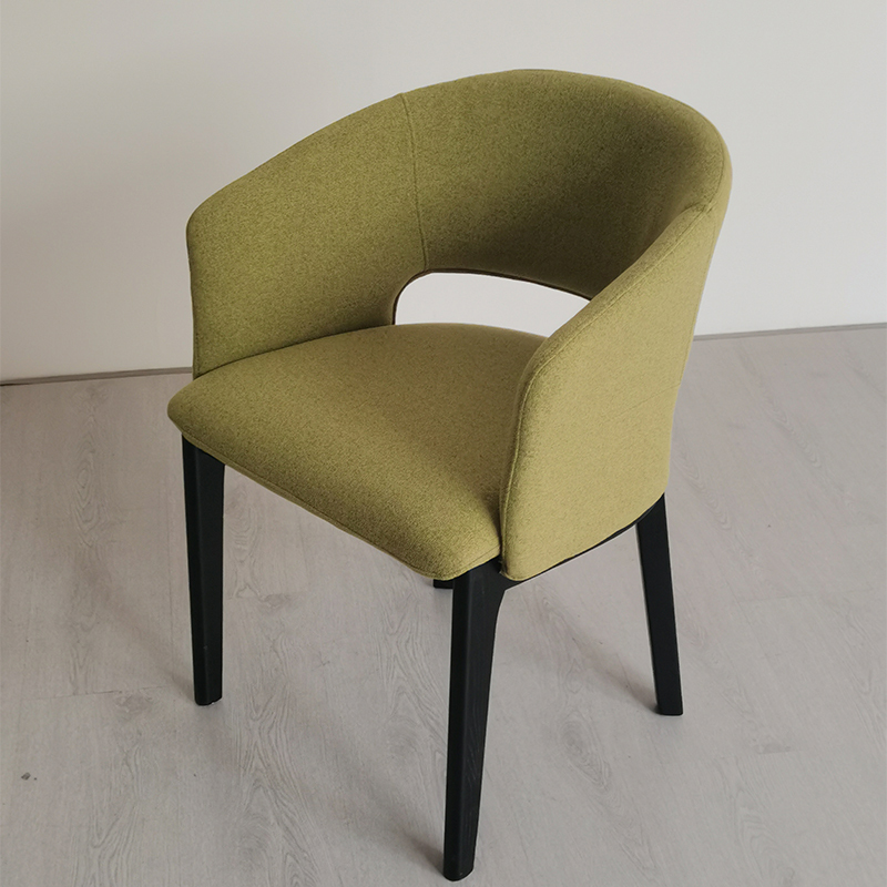GDC Italian Nordic Modern Single Dining Chair Creative Velvet