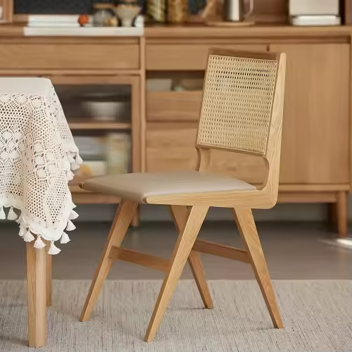 GDC Nordic Classic Modern Solid Wood Chair for Dining