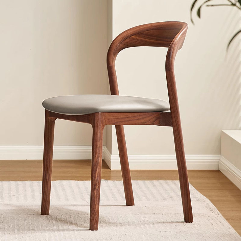 GDC Manufacture Nordic Solid Wood Dining Chairs for Restaurant