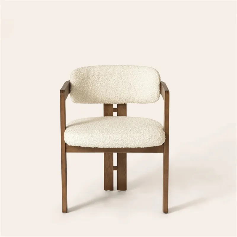 GDC Custom Fabric Nordic Velvet Minimalist Dining Room Home