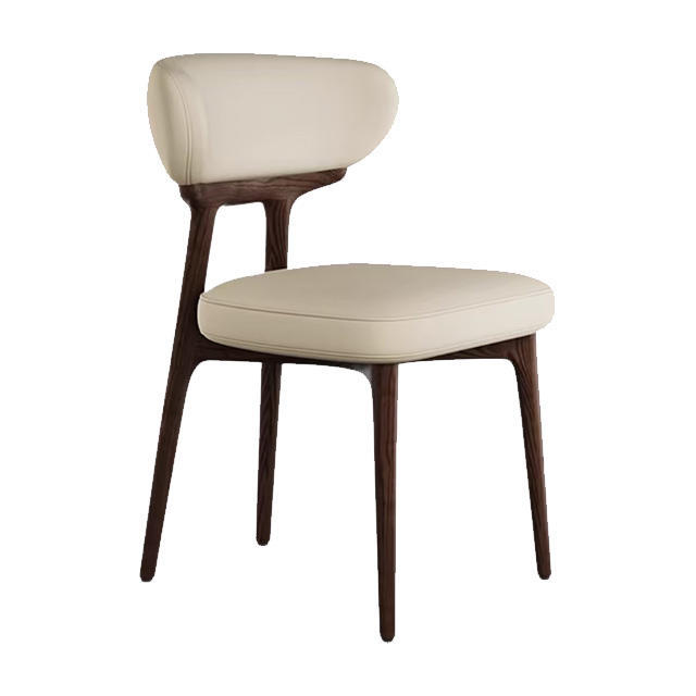 GDC Aesthetically Designed Modern Dining Chair Soft Bag Ash
