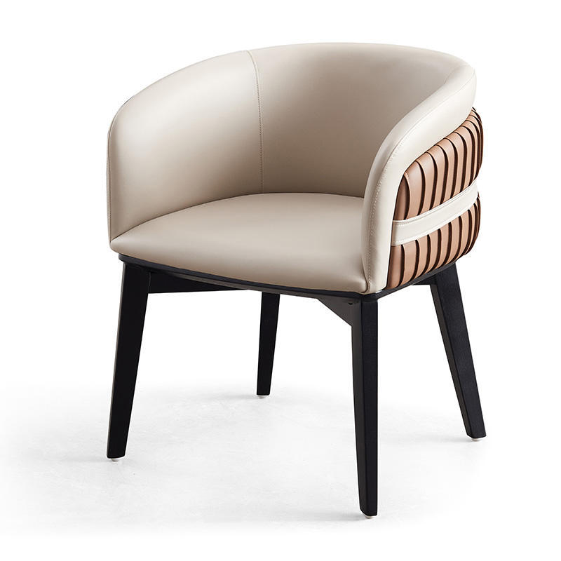 GDC Elegant Hotel Dining Chairs with Black Wood Modern