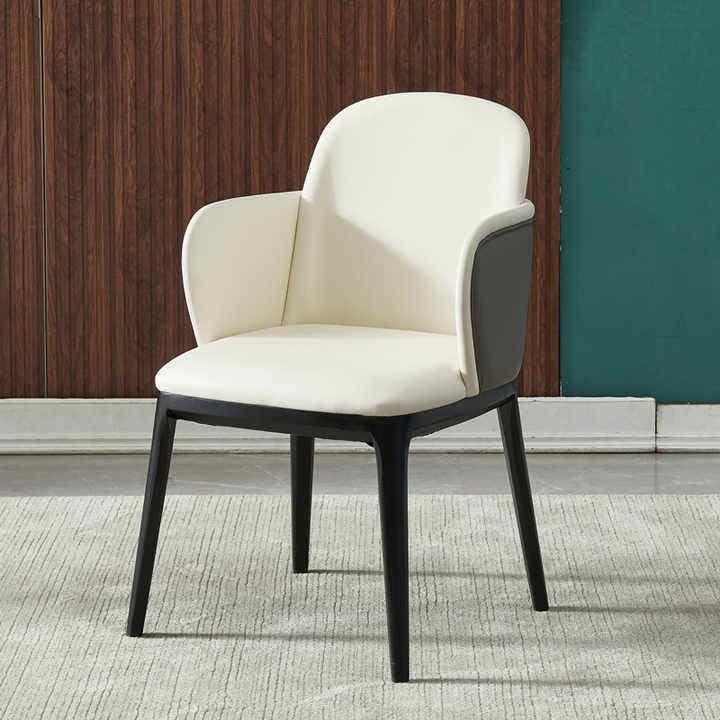 GDC Modern Commercial Solid Wood Dining Table Chair Set