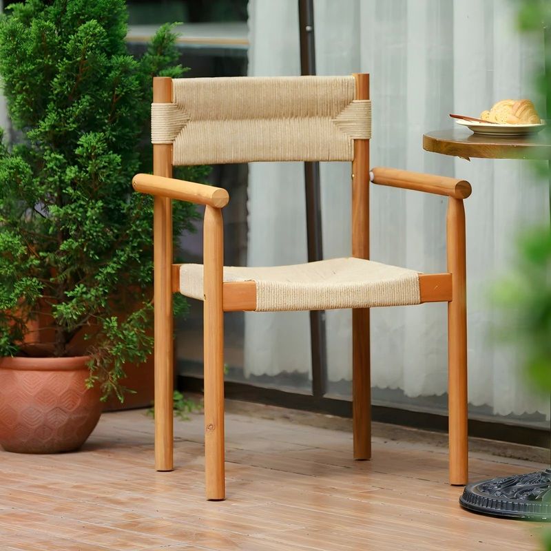 GDC Modern Farmhouse Design Solid Wood Dining Chair with