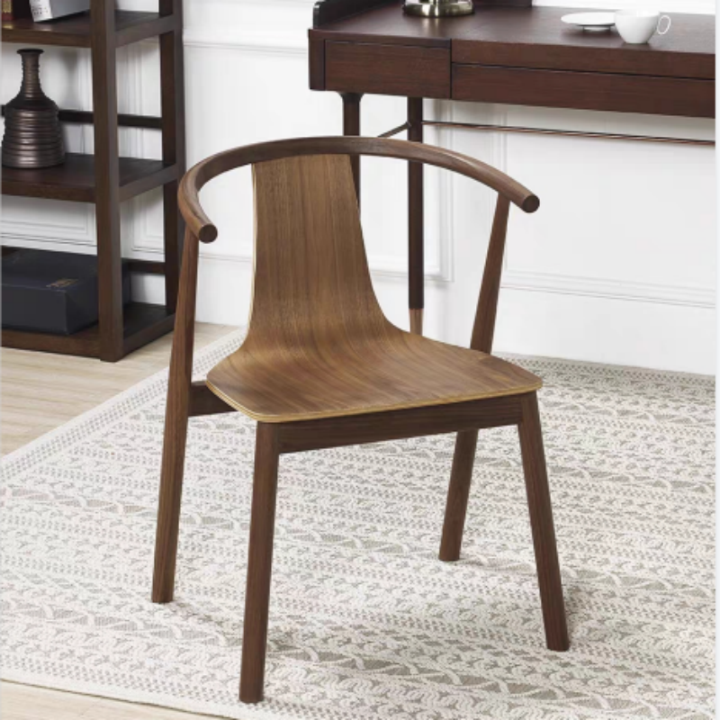 GDC Modern High Quality Solid Oak Wood Dining Chair