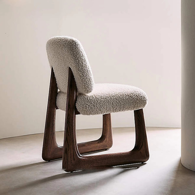 GDC Modern Nordic Light Luxury Solid Wood Dining Chair