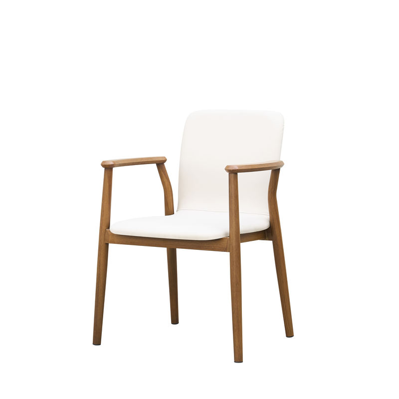 GDC Modern Solid Wood Frame Dining Chair with Wood