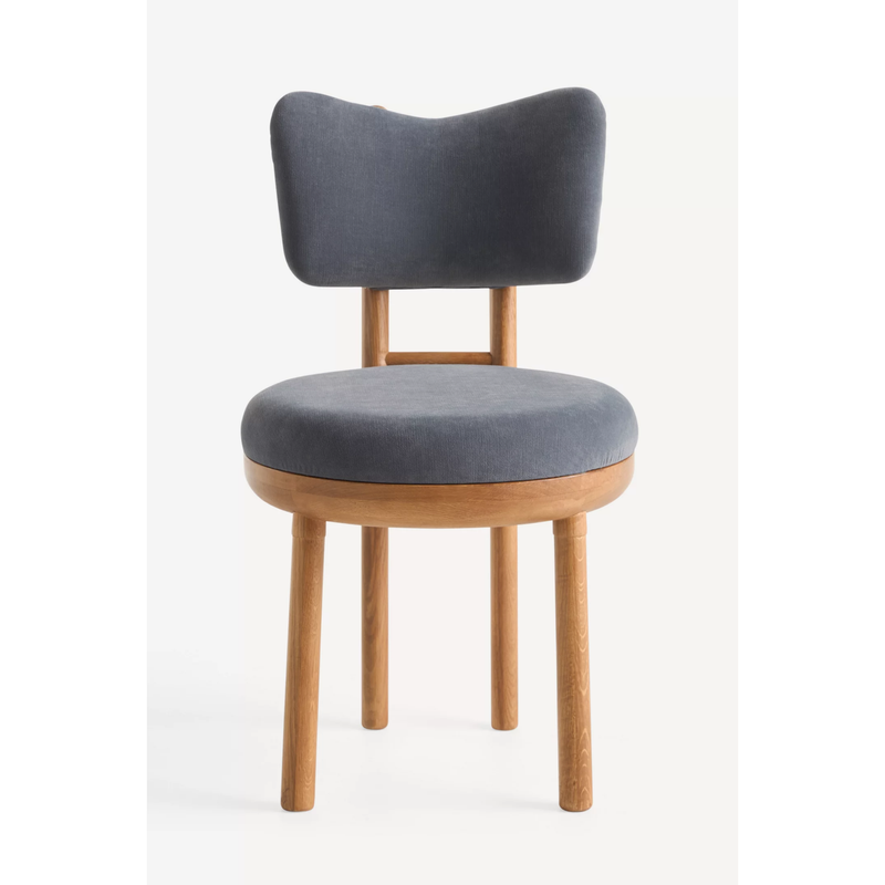 GDC Nordic Modern Simple Solid Wood Dining Chair High