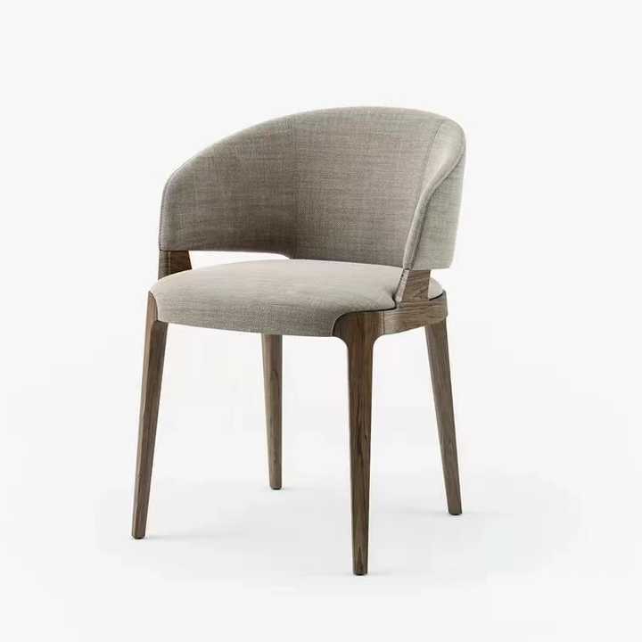 GDC Nordic Style Ash Wood Frame Customize Color Dining