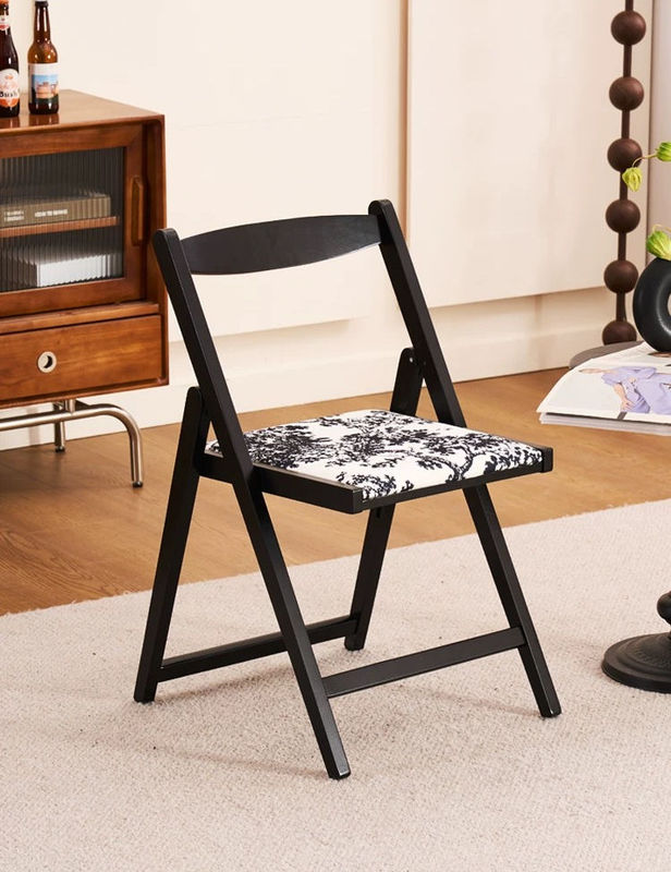 GDC Solid Wood Folding Chairs Household Small-sized Dining Room