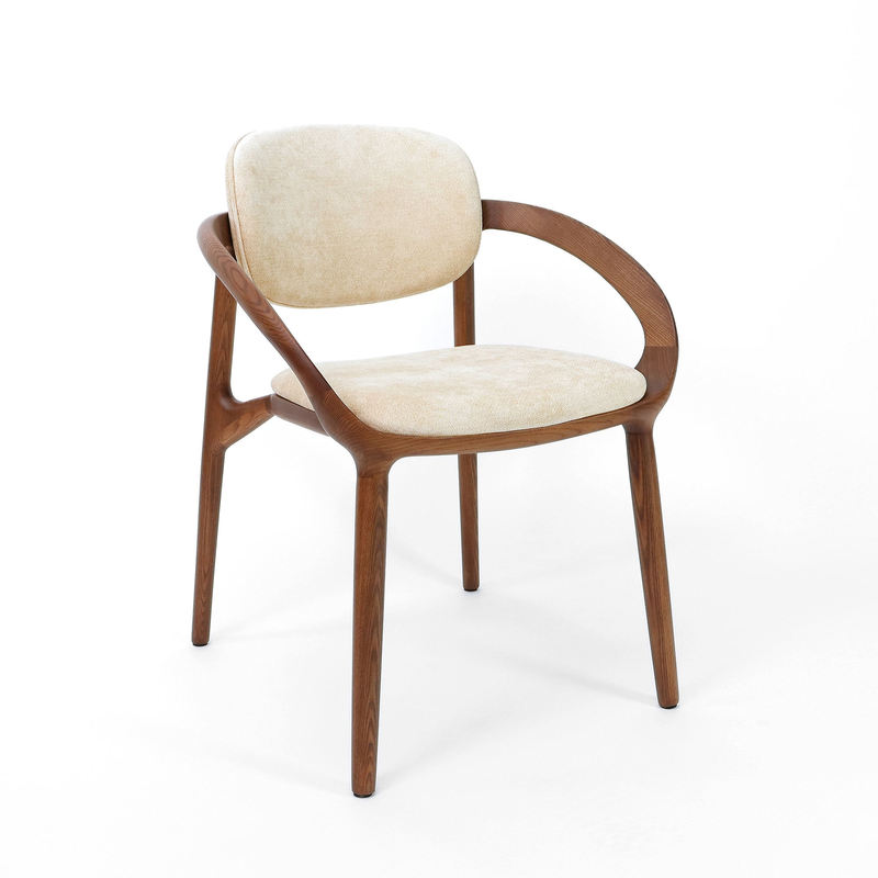GDC Wholesale Nordic High-quality Modern Upholstery Ash Wood Furniture