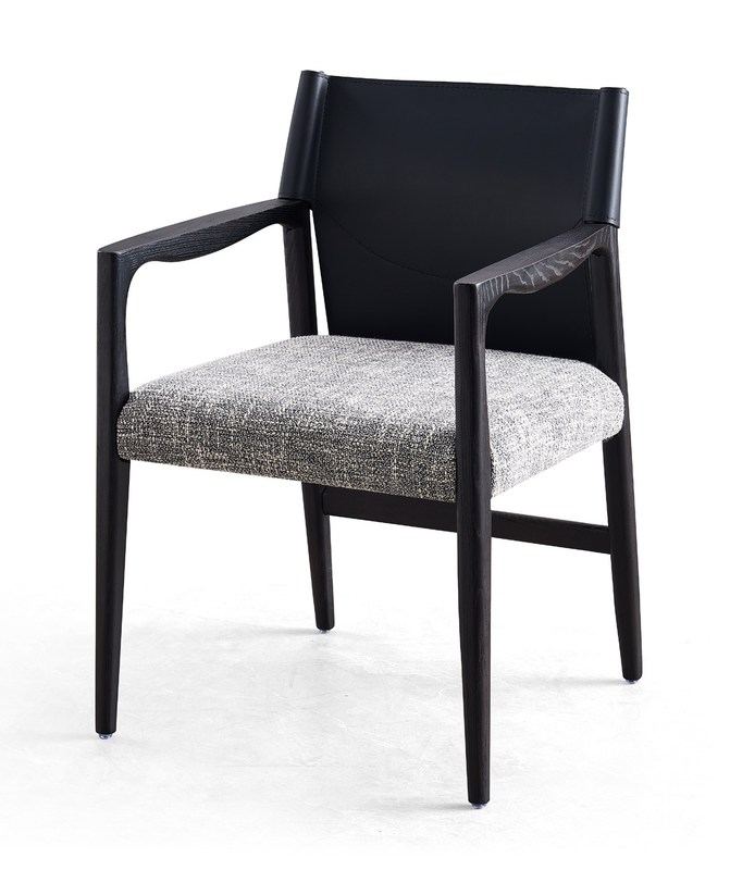 GDC Wholesale Price Nordic Solid Oak Dining Chair Spacious