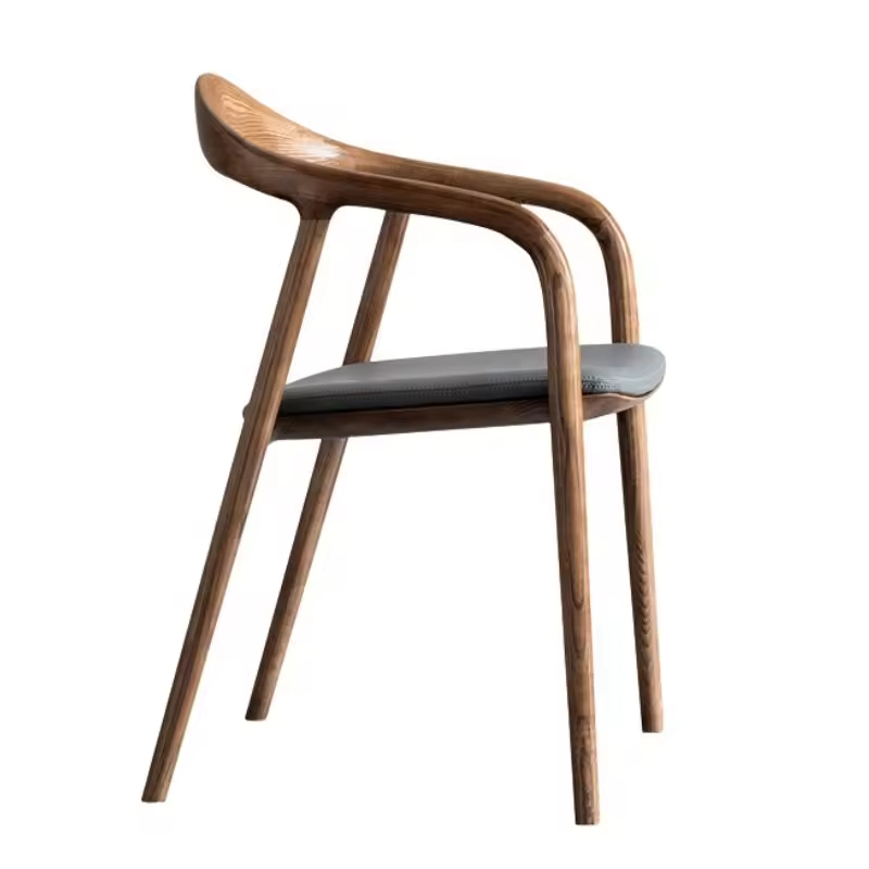 GDC Dining Chair Wooden Cafe Chair Minimalist Nordic Chair