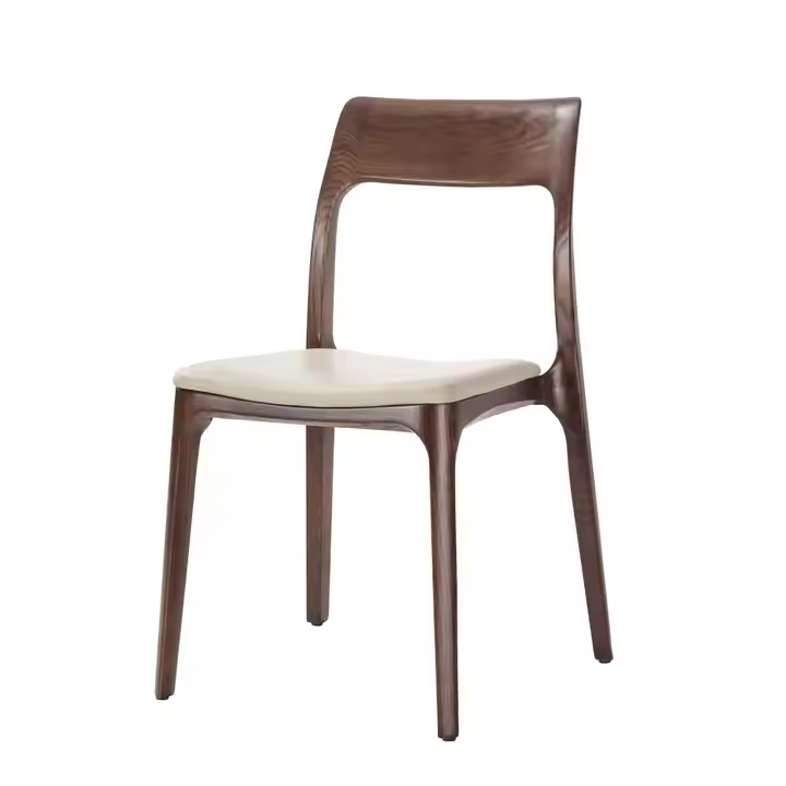 GDC European Simple Wooden Dine Chair Designs Restaurant Solid