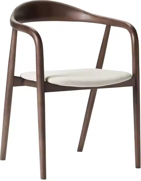 GDC Mid Century Dining Chair Solid Wood Chair Home