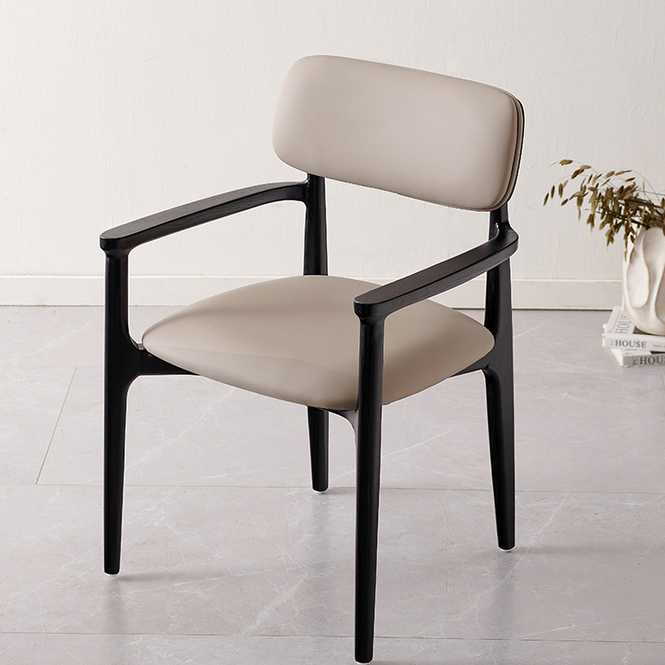 GDC Modern Design Ash Wood Dining Chair with Fabric