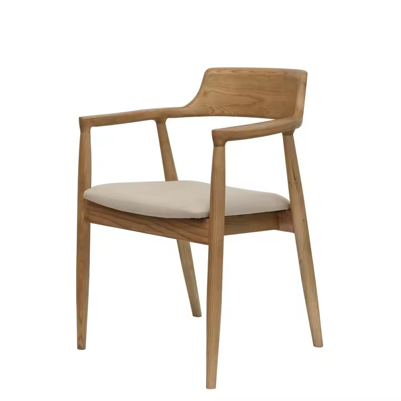 GDC Modern Solid Wood Dining Chair Scandinavian Minimalist Design