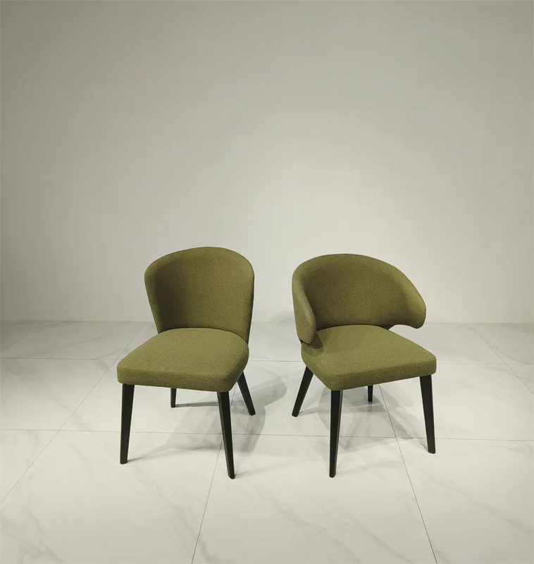 GDC Luxury Wooden Chair Photos Table White Padded Chairs