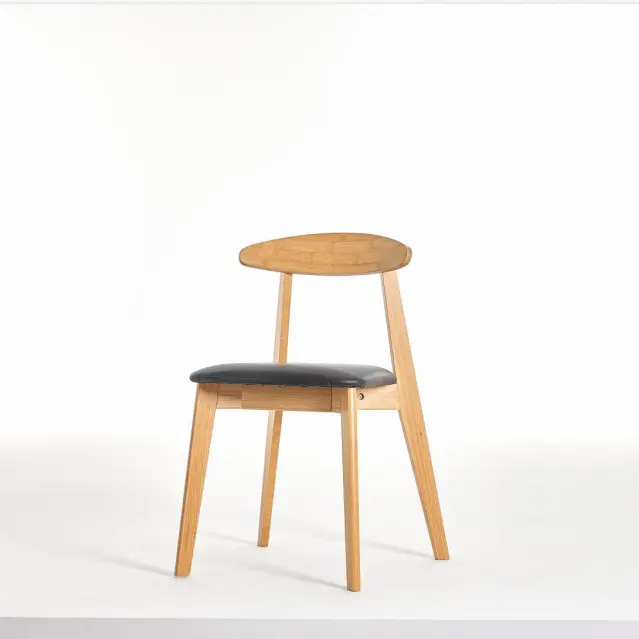 GDC Modern Comfortable Solid Wood Dining Chair Creative Design