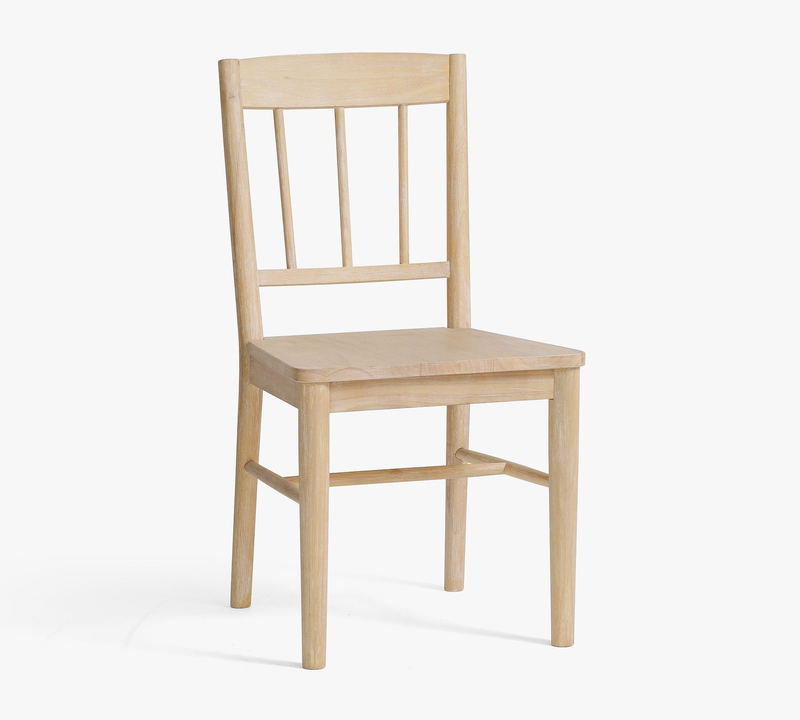 GDC Nordic Solid Wood Ergonomic Dining Chair with Backrest