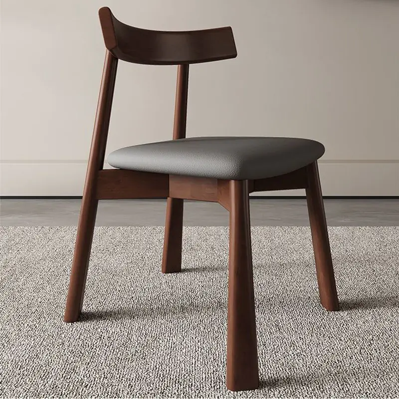 GDC Wholesale Modern Chairs for Dining Room Wooden Leg