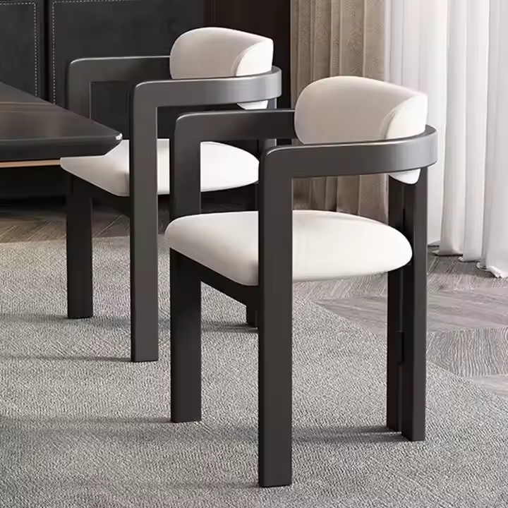GDC Modern Nordic Style Solid Wood Dining Chair with