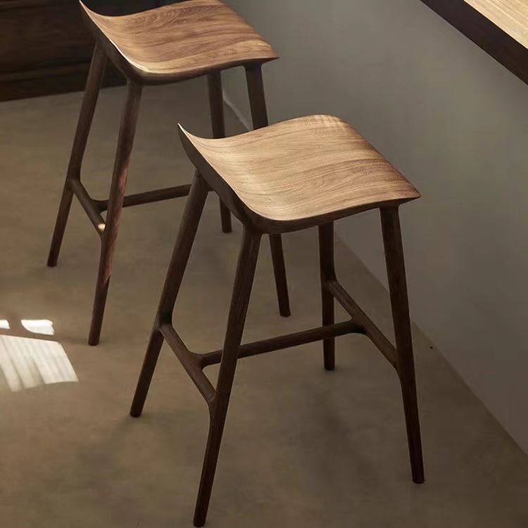 GDC North American Black Walnut Bar Stool Island High
