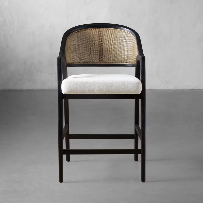 GDC Nordic Homestay Rattan Dining Chairs Indoor High Quality