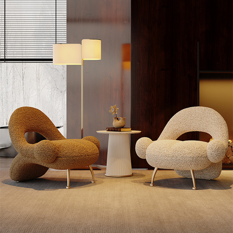 GDC Italian Designer Single Leisure Chair for Living Room