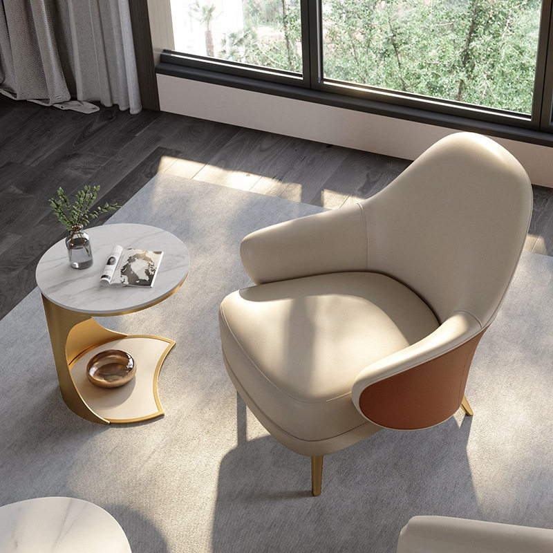 GDC Italian Light Luxury Sofa Chair, Dual Color Creative