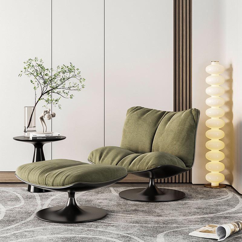 GDC Luxury-sleek Italian-style Velvet Sofa Armchair, Suitable for Hotel