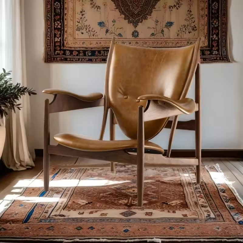 GDC Medieval-style Casual Chair, Suitable for Balconies, Living Rooms,
