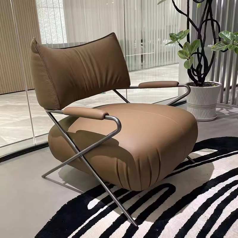 GDC Modern Lounge Chair - Metal Frame - Living