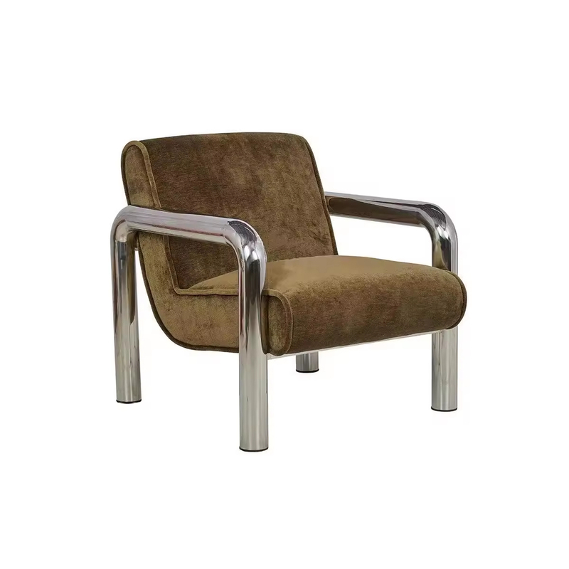 GDC Retro Bauhaus Style Bedroom Armchair Luxurious Lightweight High-end