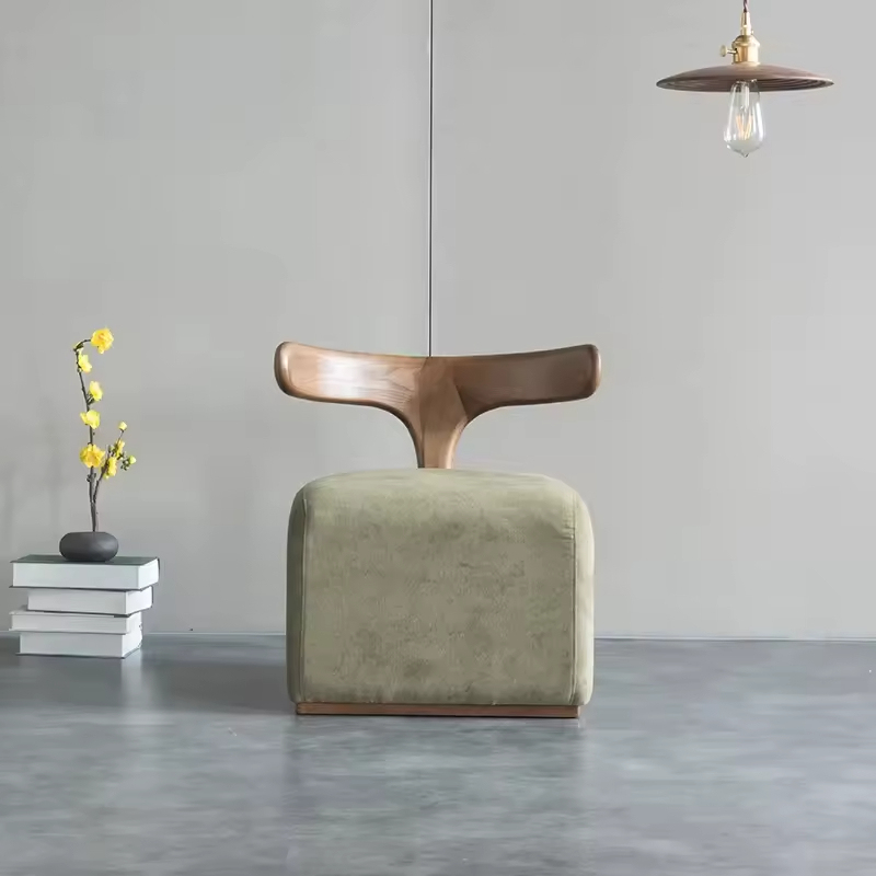 GDC Wooden Japanese-style Restaurant Chairs, Lounge Chairs, Modern Home
